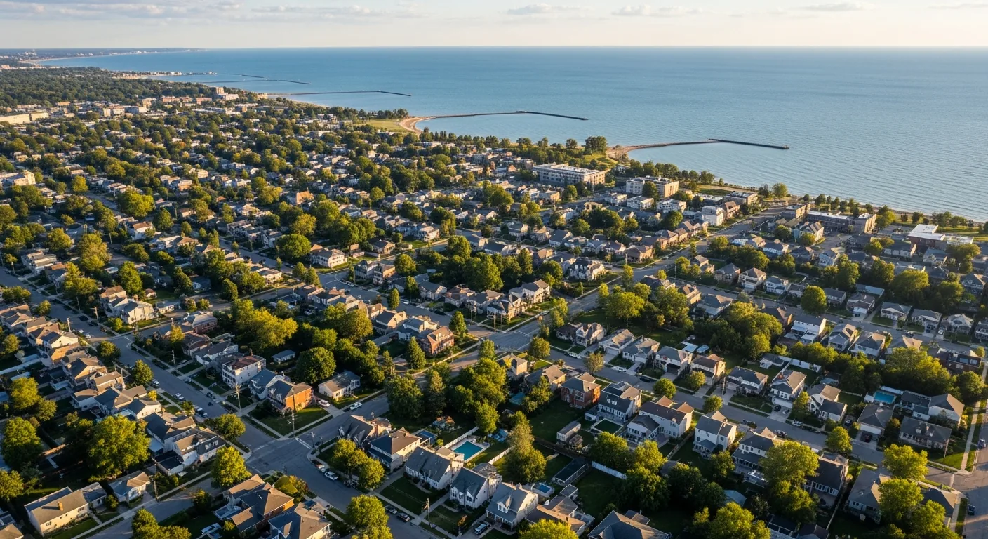 Lakewood Ohio neighborhood near Cleveland where Delta IT Advisors is headquartered
